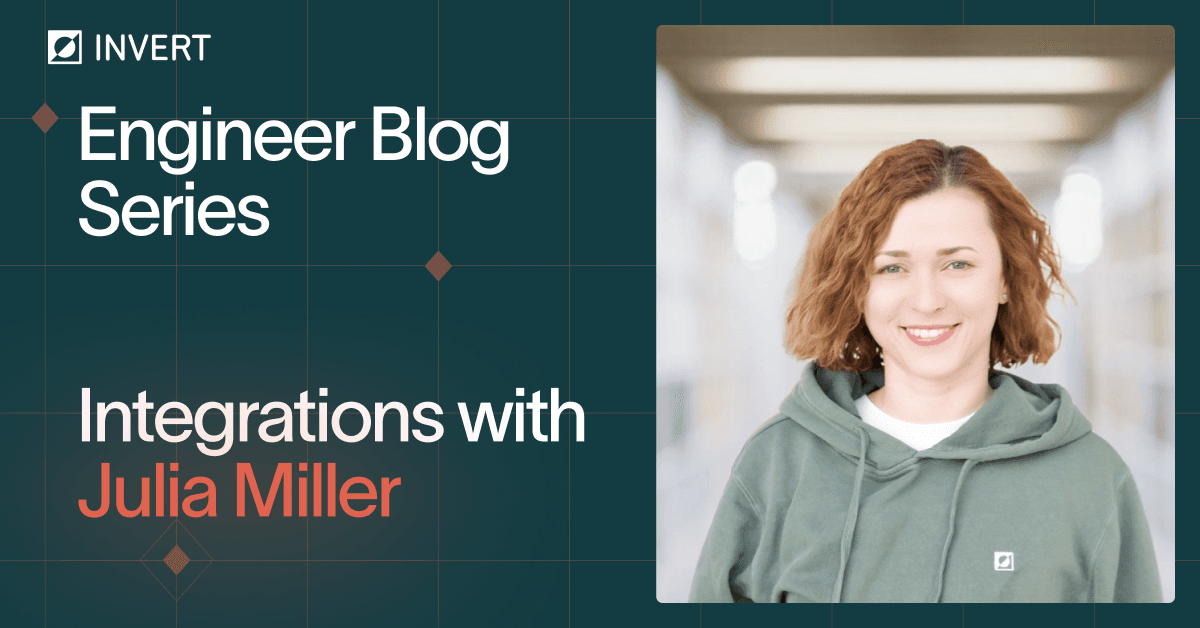 Engineer Blog Series: Integrations with Julia Miller