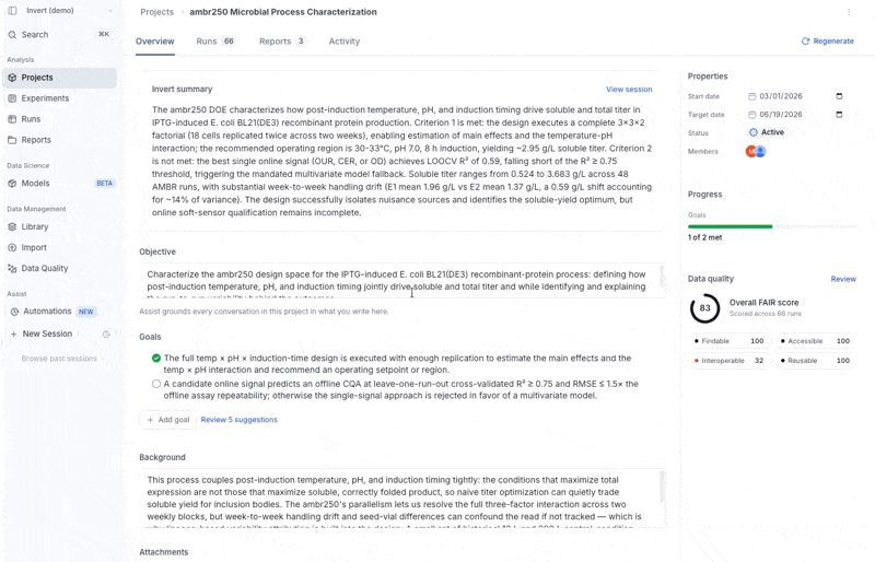 Projects: Your Work in One Place